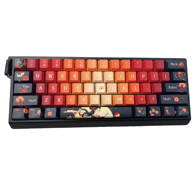 Customized Personalized Keycaps 60/68/75/87/98/129 Key Layout Mechanical Keyboard Magnetic Switch Keyboard PBT Keycaps