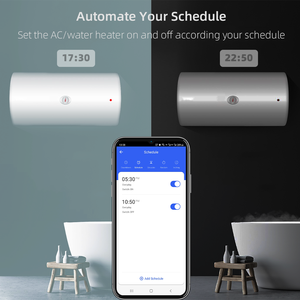 Chauffe-eau intelligent Tuya 30A Wifi, interrupteur tactile, 6600W, minuterie, programmation, commande vocale Alexa, Google Home, Yandex Alice - Product Image 2