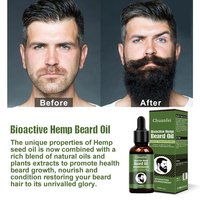 Meilleure Huile de Croissance de Barbe OEM, Nouvelle Huile à Barbe pour Hommes, Hydratation Naturelle et Adoucissement, Huile de Croissance de Barbe aux Ingrédients Naturels