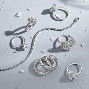 Captivating S925 <b>Silver</b> Fine Jewelry Eternity Engagement Simulated Diamond D VVS1 Moissanite <b>Emerald</b> Cut Wedding Band <b>Rings</b> - Product Image 3