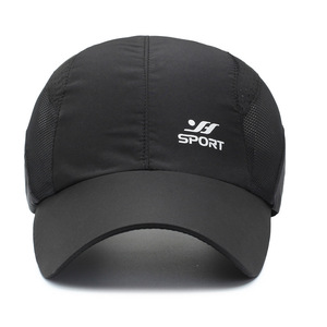 Sport Baseball Cap Quick-Drying Breathable Mesh Sunshade Hat For Men Women Outdoor Use Black - Product Image 1