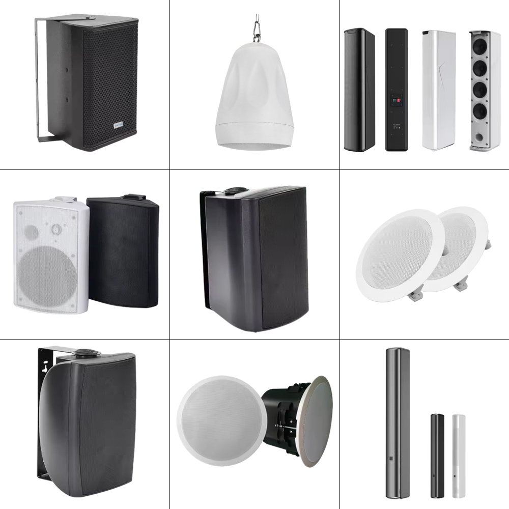 PA System for Outdoor Use Bluetooth-Connected Office Amplifier with 8ohm Ceiling Speaker Wall-Mounted Horn · image 2