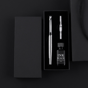 Nuevo Producto, Pluma Estilográfica Metálica y Tinta Recargable, Cartucho de Tinta, Set de Regalo para Negocios y Gobierno, Cuaderno, Logotipo Personalizado de Lujo - Product Image 2