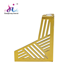Quincaillerie en métal accessoires de meubles pieds de canapé <span class=keywords><strong>pied</strong></span> de support de meuble 13 motif décoratif creux <span class=keywords><strong>pied</strong></span> doré - Product Image 6