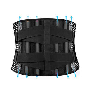 Medical Lumbar Support Orthopedic Lower <b>Back</b> Support <b>Belt</b> Breathable Neoprene <b>for</b> Daily Life Sports <b>Pain</b> Relief Slimming Design - Product Image 1