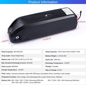 Batteries Lithium-Ion 18650 pour vélo électrique, 36v, 48v, 72v, Ebike, <span class=keywords><strong>prix</strong></span> pas cher - Product Image 3