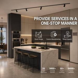 Mobile da Parete Moderno in Melaminico, Arredamento <span class=keywords><strong>Cucina</strong></span>, Produzione Diretta, Design Personalizzato, Fornitore all'Ingrosso, OEM ODM - Product Image 3