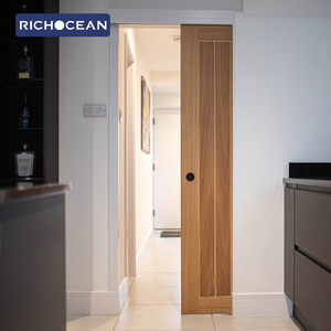 <span class=keywords><strong>Porte</strong></span> <span class=keywords><strong>Coulissante</strong></span> Intérieure en Aluminium et Verre RICHOCEAN à Prix Abordable, Style Grille Française, Portes Escamotables Dissimulées - Product Image 6