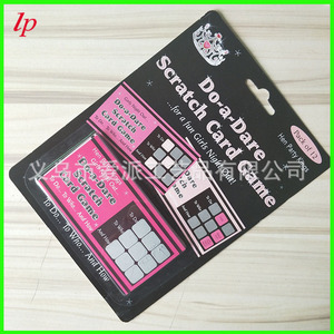 Miss Behave Do A Dare Jeu de cartes à gratter, lot de 12, pour soirée entre filles - Product Image 3