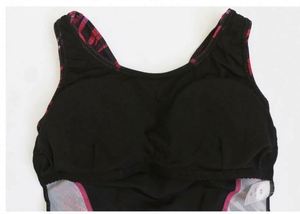 ที่คลุมหน้าท้องกันน้ำผิวปลาฉลามแห้งเร็วแบบยาวถึงเข่าชุดว่ายน้ำสำหรับแข่งห้าจุดพร้อมแผ่นหน้าอก - Product Image 4