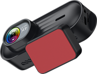 Caméra embarquée double objectif 4K, écran IPS 3,19 pouces, GPS intégré, WiFi, grand angle 170 degrés, vision nocturne, enregistrement en boucle, capteur G