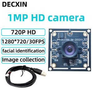Módulo de Cámara DECXIN 1MP 720P OV9732 USB sin Controlador, Reconocimiento Facial, Adquisición de Imágenes, Vigilancia y Uso Industrial - Product Image 2