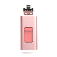 Stik memori 4 in 1, Flash Drive USB 32GB 16GB 256GB 3.0 GB, stik memori 64GB 128GB untuk ponsel Cle Drive