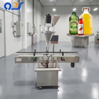 Dispositivo de Llenado de Botellas de Formato Pequeño para Soluciones Refrescantes con Sistema Integrado de Llenado Automático de Polvo