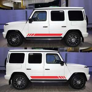 3 Pezzi Adesivi Laterali per Auto, Decalcomanie per Caravan, SUV, Pickup, Fuoristrada, Decorazione Fai-da-Te per <span class=keywords><strong>VW</strong></span> <span class=keywords><strong>T4</strong></span> T5 - Product Image 2