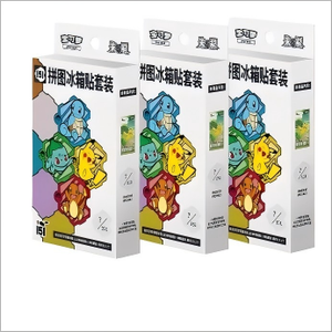 YZ Pokemoned Blind Box Accessoires Objets De Collection Marco De Tarjeta Mystère <span class=keywords><strong>rare</strong></span> Puzzle Réfrigérateur Aimant Ensemble <span class=keywords><strong>Pikachu</strong></span> - Product Image 2