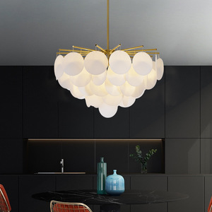 Venta al por mayor colgante de luz para dormitorio, sala de estar, Villa, diseño de moda, candelabro de cristal LED - Product Image 5