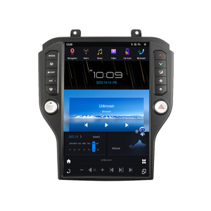 CarPlay 4G 14.4วอลคอมม์แอนดรอยด์11<span class=keywords><strong>ส</strong></span>ำหรับ Ford Mustang เครื่องเล่นมัลติมีเดียในรถยนต์2015 2021 Tesla หน้าจอ GPS นำทางสเตอริโอเฮดยูนิต - Product Image 3