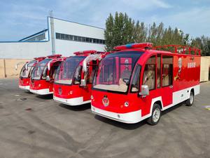 Vehículo utilitario de <span class=keywords><strong>4</strong></span> plazas, carrito de golf eléctrico de lujo, camión de bomberos personalizado, cabina de autobús con aire acondicionado y CE - Product Image 2