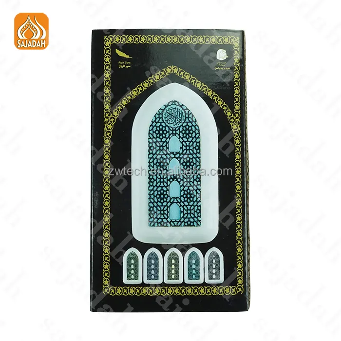 Malaysia ZK3S lampu Led berkedip, karpet doa pemutar Quran, lampu Led hadiah Muslim