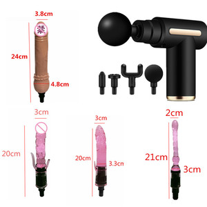 Pistol Pijat Elektronik Genggam untuk Pijat Jaringan Dalam, Pistol Pijat Otot Perkusi, Stimulator Otot, <span class=keywords><strong>Vibrator</strong></span>, Pistol Pijat, Mainan Seks, Dildo - Product Image 6