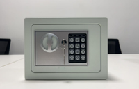 Mini Digitaler Safe mit Elektronischem Schlüsselschloss Massiver Stahl Diebstahlsicherer Tresor für Hotels Geschäftsführerbüros Großeinkauf