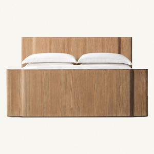 Muebles de Dormitorio de Diseño Contemporáneo OEM, Cama Doble King Size Moderna de Alta Gama con Estructura de Madera y Cabecera - Product Image 6