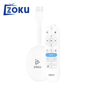 Zoku Z4 <span class=keywords><strong>Android</strong></span> 14 thông minh <span class=keywords><strong>Dongle</strong></span> Stick 2GB 16GB Rom kép wifi6 BT giọng nói từ xa TV Stick Set Top Box <span class=keywords><strong>internet</strong></span> TV Stick - Product Image 1