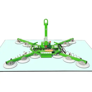 1000kg robuste avec 10 ventouses en verre de marbre sous vide pour la manipulation du verre avec certificat CE
