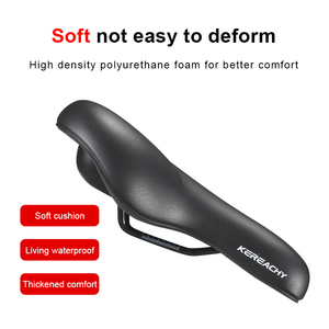 KEREACHY, el <span class=keywords><strong>mejor</strong></span> cojín de asiento de bicicleta al vacío suave personalizado, asiento impermeable grueso de fábrica para bicicleta eléctrica - Product Image 4