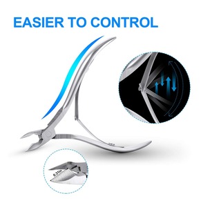 Coupe-cuticules professionnel en acier inoxydable doré de 10 cm pour manucure, soin des ongles, coupe-ongles pour doigts, outil de beauté avec logo personnalisé - Product Image 4