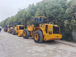 Chargeuse sur pneus Caterpillar 966H d'occasion reconditionnée, châssis robuste pour utilisation sur chantier - Product Image 5