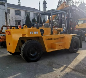 Carretilla elevadora usada con pintura Original importada de Japón TCM FD160 FD250 FD300 maquinaria de construcción a la venta en Shanghai - Product Image 3