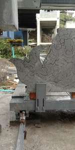 JK-2512 5-Achsen CNC Diamant-Drahtseilsäge Multifunktions-Steingravurmaschine Anpassbar 3200mm 380V 15kW Pumpenmotor PLC - Product Image 6