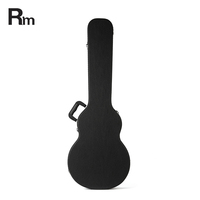 Étui pour guitare électrique Les Paul Original Hardshell avec housse en cuir et étui et sac d'instruments de musique en bois contreplaqué
