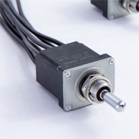Interrupteur à bascule étanche TOOWEI, robuste, 15A 250V 20A 125V DPDT 6 broches ON/OFF/ON