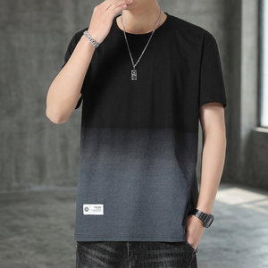 เสื้อยืด ANSZKTN ผู้ชาย คุณภาพสูง เนื้อผ้านุ่ม ระบายอากาศได้ดี ผ้าฝ้าย 180 กรัม สไตล์ลำลอง โอเวอร์ไซส์ สตรีทแวร์ แขนสั้น สำหรับฤดูร้อน สีพื้น - Product Image 3