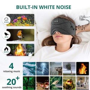 <span class=keywords><strong>Masque</strong></span> de Sommeil Bluetooth avec Minuteur et Casque Audio Anti-Bruit Blanc <span class=keywords><strong>pour</strong></span> Dormeurs Latéraux Fourniture OEM <span class=keywords><strong>pour</strong></span> Utilisation Nocturne Soulagement des Cernes - Product Image 4