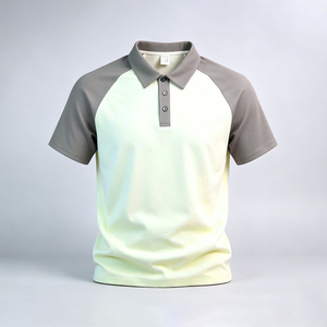 Polo de Manga Raglán <span class=keywords><strong>para</strong></span> <span class=keywords><strong>Hombre</strong></span>, de Secado Rápido, Transpirable, con Diseño de Parches, Ropa de Verano <span class=keywords><strong>para</strong></span> Golf, Envío desde Brasil - Product Image 2