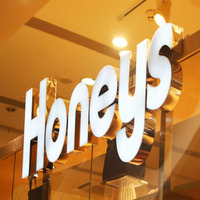 Personalizado de acero inoxidable al aire libre impermeable LED luz frontal acrílico 3D canal carta tienda signo LED Logo