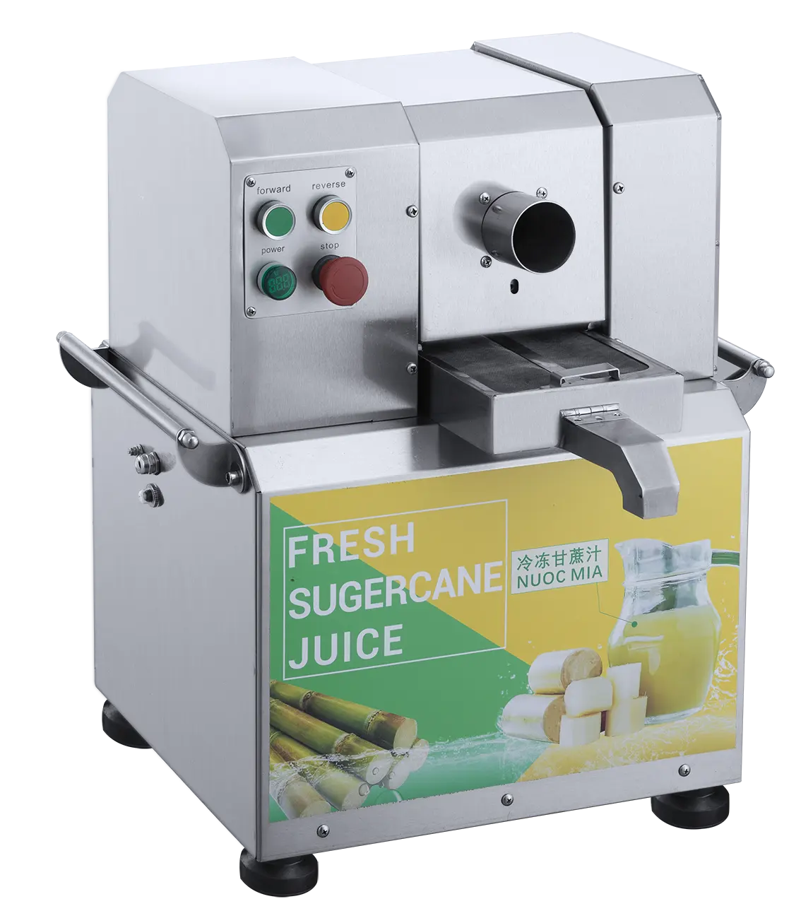 Stainless Steel Juicer Extractor, Commercial Fruit Juice Making Machine for Sugar Cane