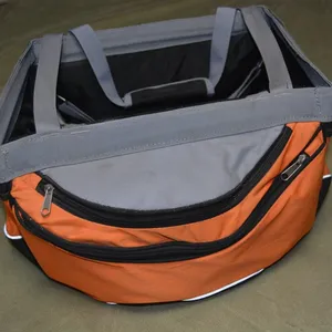 Basket Pet Carrier Carrying Tote Bag Travel Dog 85005 Orange