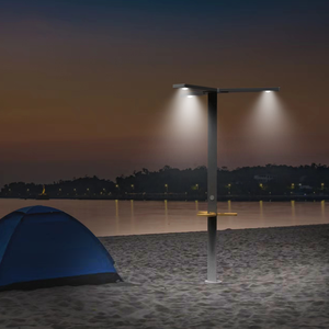 Modern Multifunctional Smart Solar Pole With USB & <b>Wireless</b> Charger Outdoor Waterproof Tall Pole Street <b>Lamp</b> for Street & Park 2 - Product Image 4