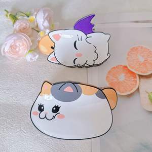 2025 весенние акриловые заколки для волос с животными милые пастельные Мультяшные аксессуары для волос для девочек женские милые кавайные заколки для волос оптом - Product Image 3