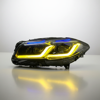 Kit de phares LED de style Elite G38 pour BMW Série 5 F10 F18 2011-2017, mise à niveau avec double DRL et clignotants séquentiels
