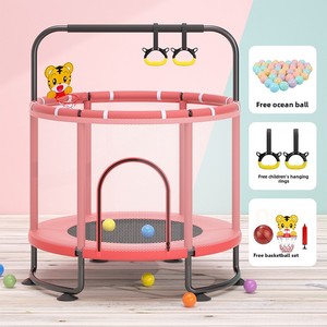 Trampolino Bungee per uso interno per bambini con rete di sicurezza e attrezzature per il Fitness con barra orizzontale per il salto del bambino - Product Image 6
