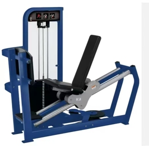Prensa de piernas sentada con carga de placa comercial, equipo de Fitness, máquina de selección de carga de pines - Product Image 2