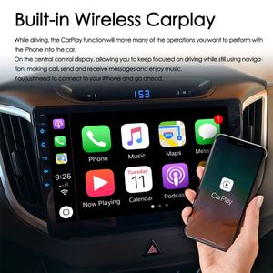 Radio para Auto con Android 13, 8GB+128GB, Control por Voz con IA, GPS, Navegación, Estéreo, Multimedia, Reproductor de Video y CarPlay para Hyundai Creta IX25 2015-2019 - Product Image 4