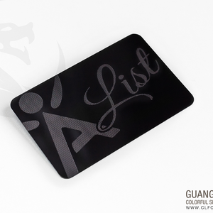 บัตรธุรกิจ NFC สแตนเลสสตีลสีดำด้าน พิมพ์ลายตามสั่ง พร้อมโลโก้สลักเลเซอร์ - Product Image 4