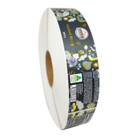 Etiqueta Adhesiva de Vinilo UV Personalizada para Botellas de Bebidas de Lujo, Etiqueta Impermeable de Color Plateado